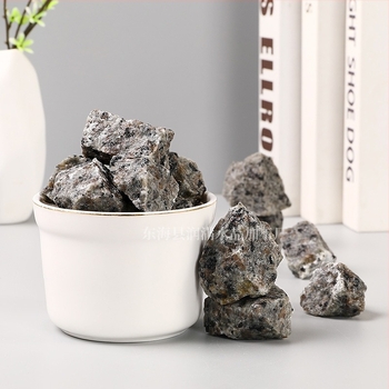 Flame Stone dísz - kristályos ásvány, Rolling Stone, modern minimál stílus, PP tasakos csomagolás