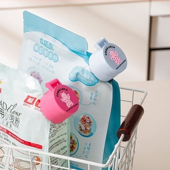 Konyhai lezáró csipesz – kör alakú lezárás, élelmiszer-tartósításra szolgáló csipesz, Leiwei, modern minimalist stílus