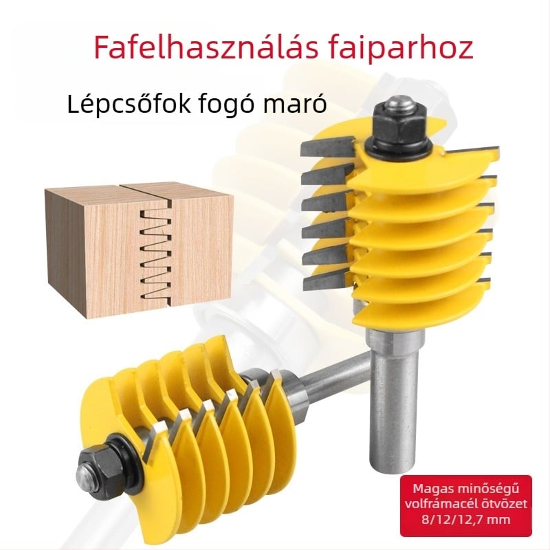 Faipari maró, trapéz alakú ujjcsatlakozás maró, mortise és tenon maró, panel maró, gravírozó marófej