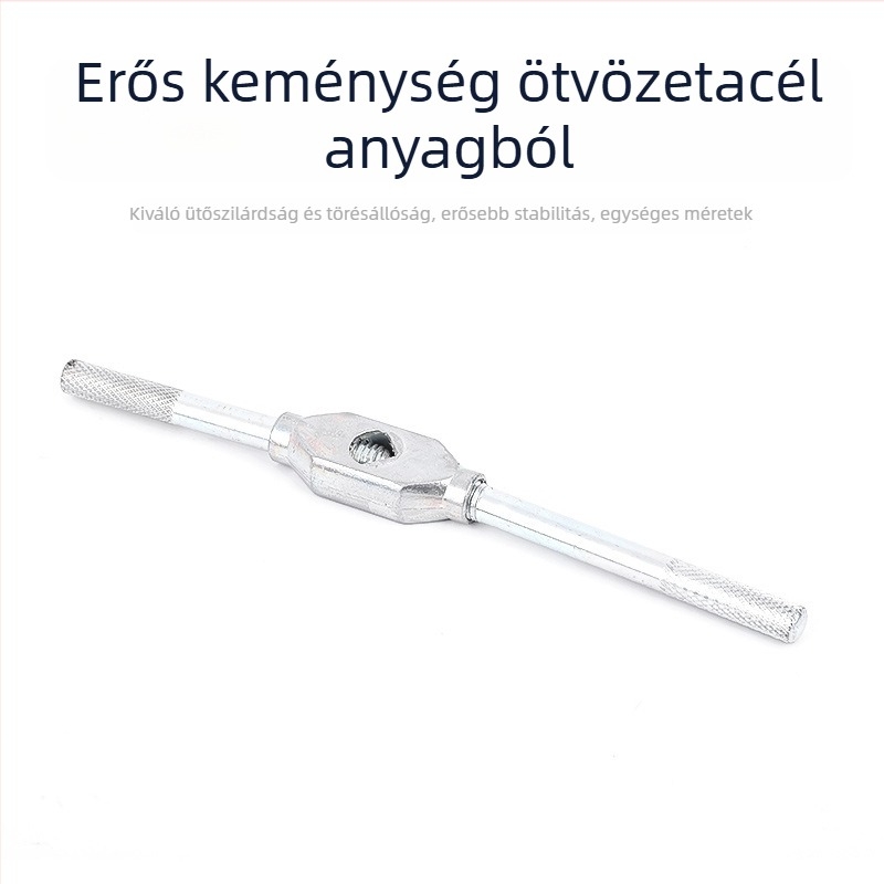 20 részes kézi menetkészlet Tap Wrench és Die Stock
