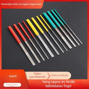 Yang's gyémánt kettős oldalú reszelő, vékony elektroplattolt ötvözet, sík és ferde kés-formájú reszelő kemény anyagokhoz, kerámia és üveg