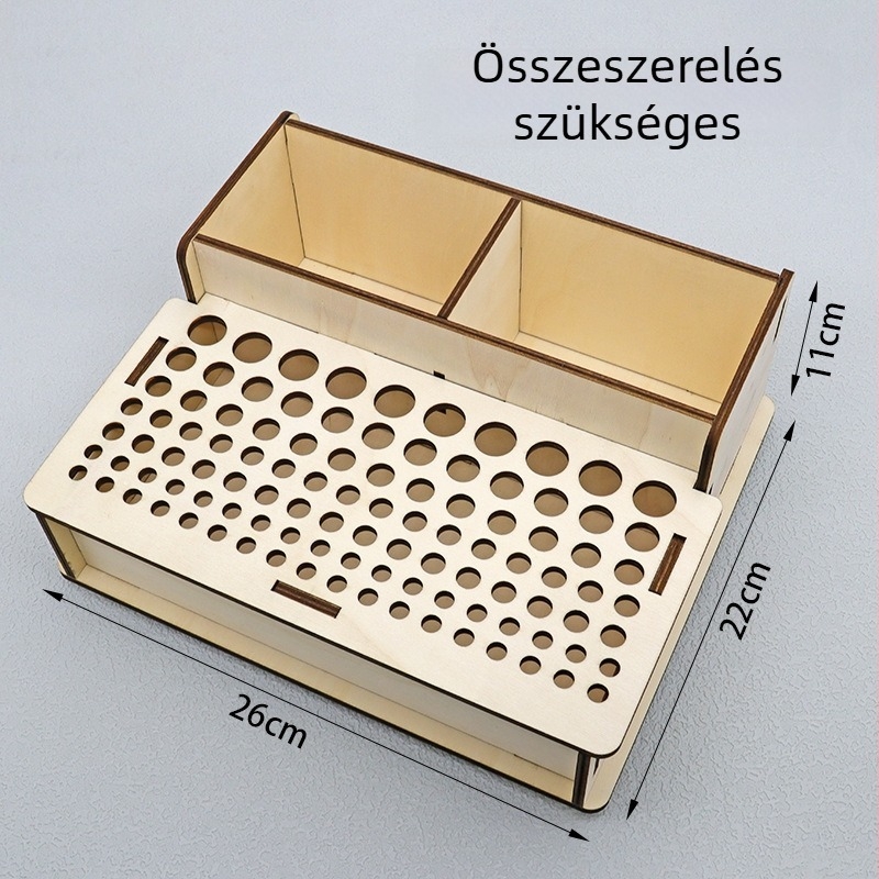 Eszközállvány bőr tárolására – diy