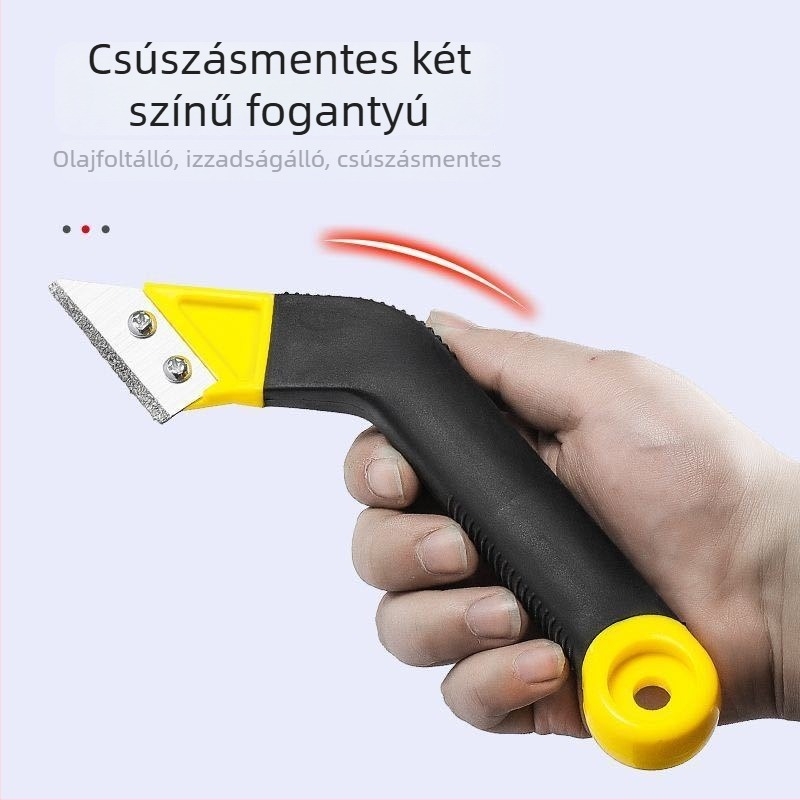 Xinze hézagoló eszköz gumírozott fogantyúval, hornyító vágó és cementes hézagoló kés