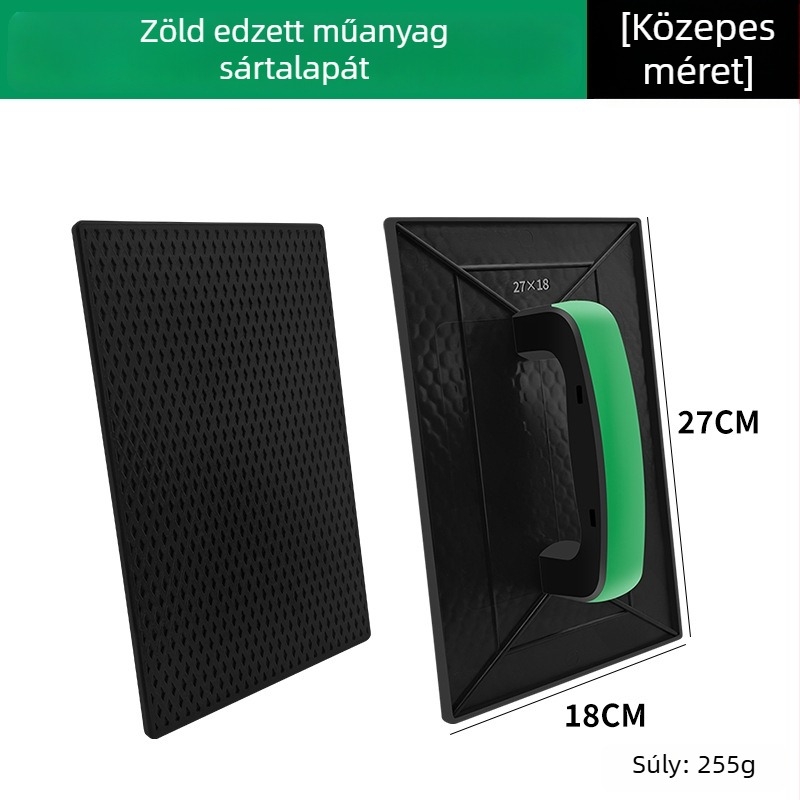 Vakolókanál temperált műanyagból, vízszintes, modell lapos pengével, japán márka, vakolat- és cementeszköz