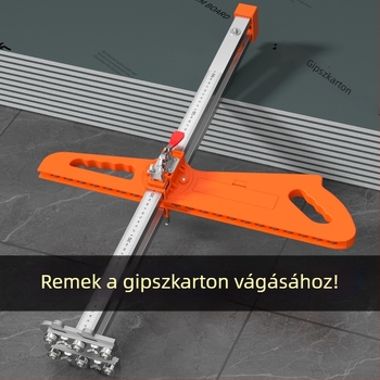 Cassilo Gipszkarton vágó — kézzel hajtott, nagy pontosságú, hordozható, összecsukható