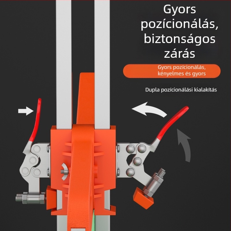 Cassilo Gipszkarton vágó — kézzel hajtott, nagy pontosságú, hordozható, összecsukható