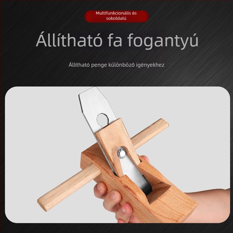 Faipari planer, kézi toló, márka Old hoe farmer, származás Shandong, Kína, termékkód 01, nem importált