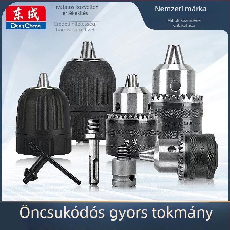 Dongcheng Univerzális konverziós fej háromcsúcsos tokhoz kézi fúrógéphez – acél