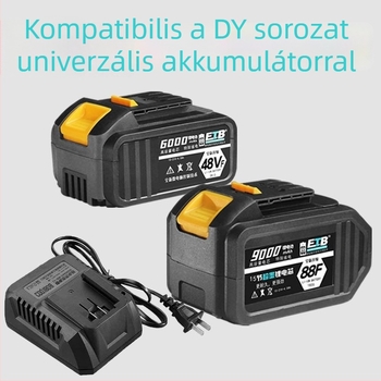 Jeffley Vezeték nélküli szerszámkészlet 20-cellás, 88V lítium-ion akkumulátorral (újra tölthető): fúró, kalapácsos fúró, ütvecsavarozó, elektromos fűrész, szögcsiszoló
