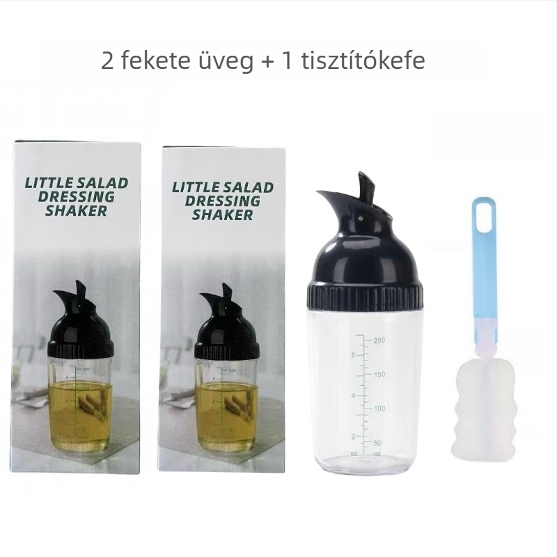 Műanyag konyhai üveg folyékony fűszerekhez, nyomtatott logóval, származás: Wenzhou