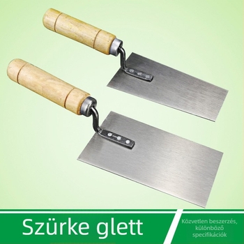 Hosszú nyelű vakolókanál csempe- és falazási munkákhoz — Gold Front
