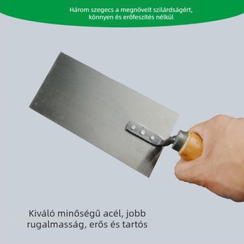 Hosszú nyelű vakolókanál csempe- és falazási munkákhoz — Gold Front