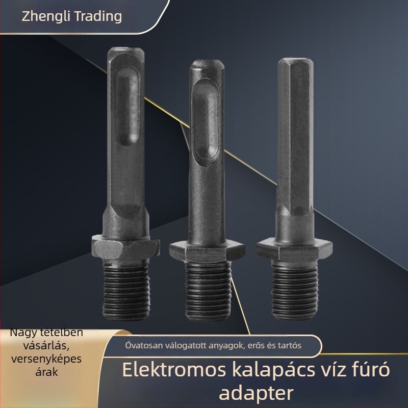 Kalapácsfúróból ütőfúró adapter — rozsdamentes acél, 40# acél, polírozott felület; márka Positive business