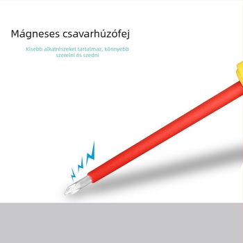 Tonghe szigetelt csavarhúzó készlet 8 az 1-ben: mágneses tippek, 45# acél, súly 850 g