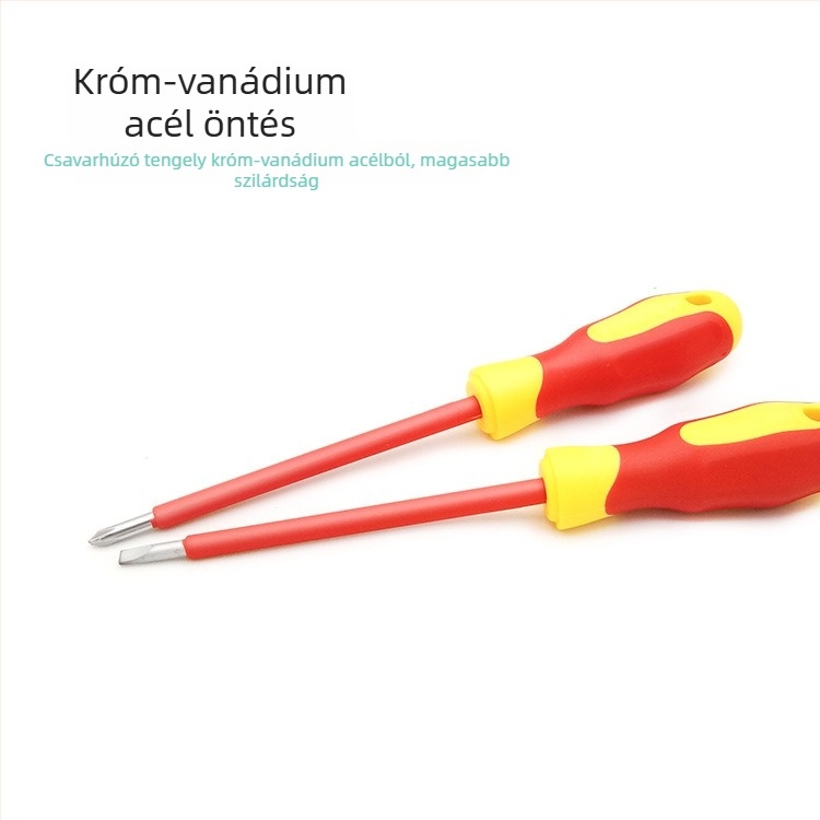 Tonghe szigetelt csavarhúzó készlet 8 az 1-ben: mágneses tippek, 45# acél, súly 850 g