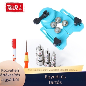 FURONGHUA Állítható üveglyuk-nyitó készlet gyémántos csiszolóval üveghez, csempéhez és márványhoz