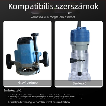 Fuxin Fx360 végfúró – fafeldolgozó maró vékony kör alakú alsóval, vágásra és gravírozásra (Kód F1)