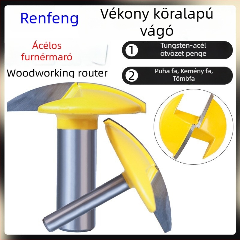 Fuxin Fx360 végfúró – fafeldolgozó maró vékony kör alakú alsóval, vágásra és gravírozásra (Kód F1)