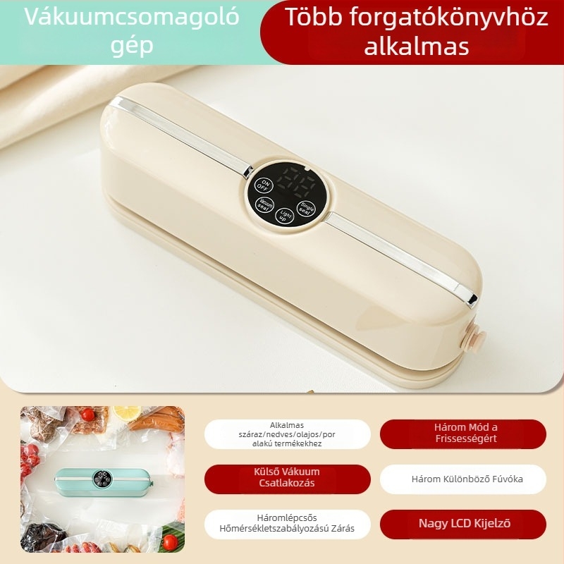 Automata vákuumcsomagoló készülék otthoni használatra