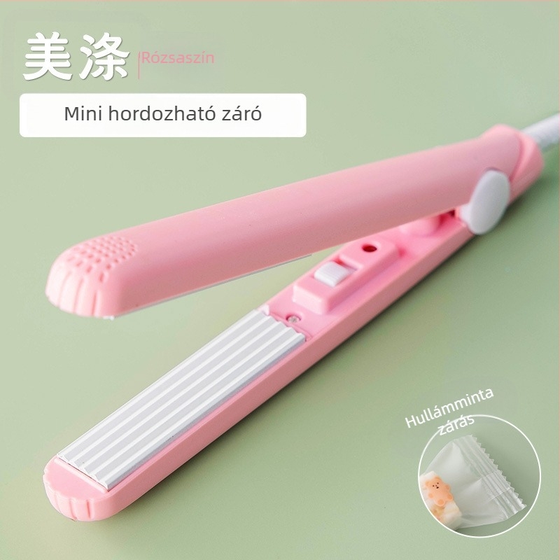 Záróklipsz – kézi műanyag hőzáró a Mooncake zacskókhoz, egységdobozos csomagolás, Jinhua gyártóhely, 2025-ös modell