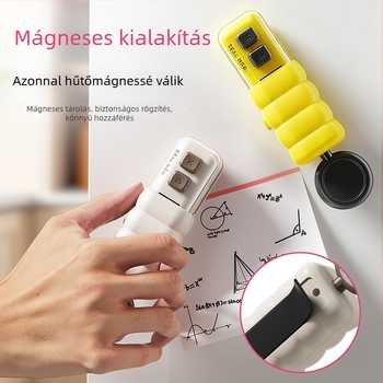 Műanyag zacskók lezárója – újratölthető kézi lezáró, otthoni használatra, töltővel, modern minimalista stílus, kód S2916