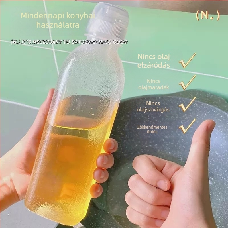 Műanyag olajtartó, Orange West márka, modern egyszerű stílus, 2023-ban megjelent