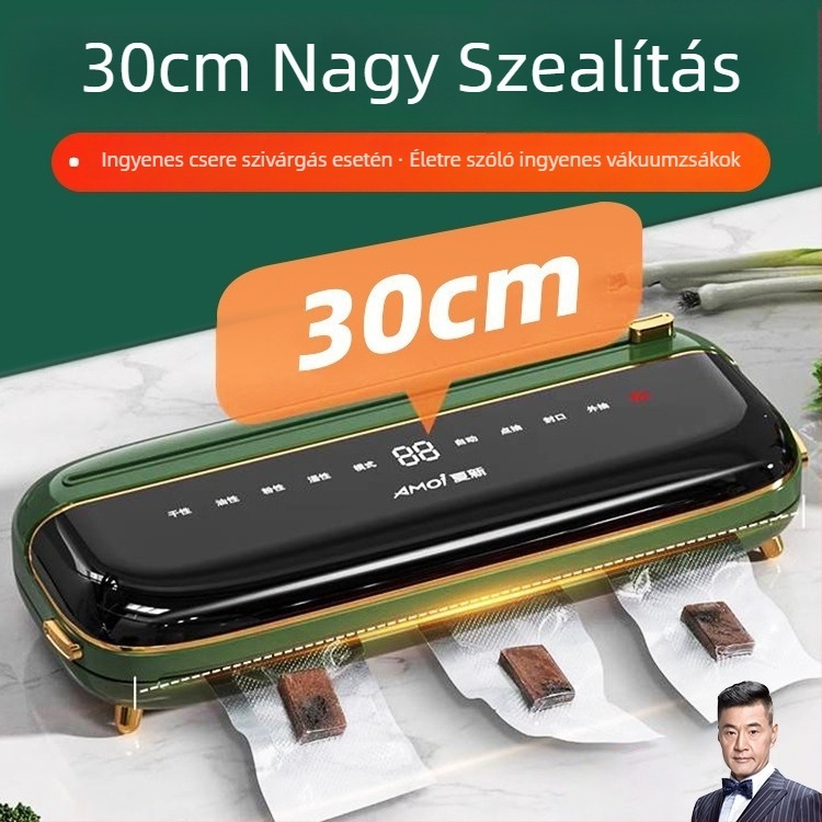Vákuumzáró gép hp-a06, 120W, 220V, 500-1000ml, 1.35kg, teljesen automata