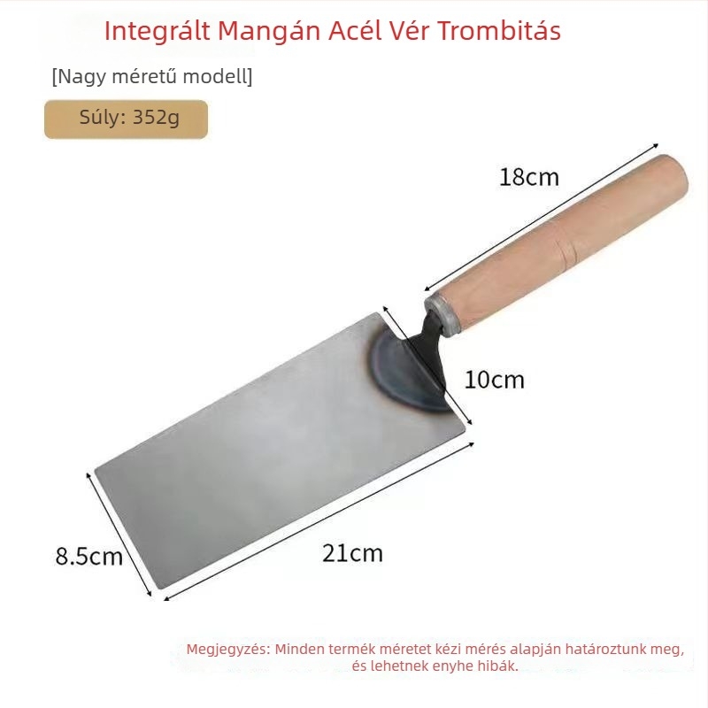 Rozsdamentes acél vakolatkészlet: spatula, glettelő kés és kaparó – Series 110, Milling Cutter kategória