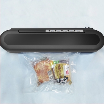 Háztartási automata vákuumzáró gép, lítium akkumulátorról működik, 5V/10W, ABS ház, kapacitás 500 ml alatt