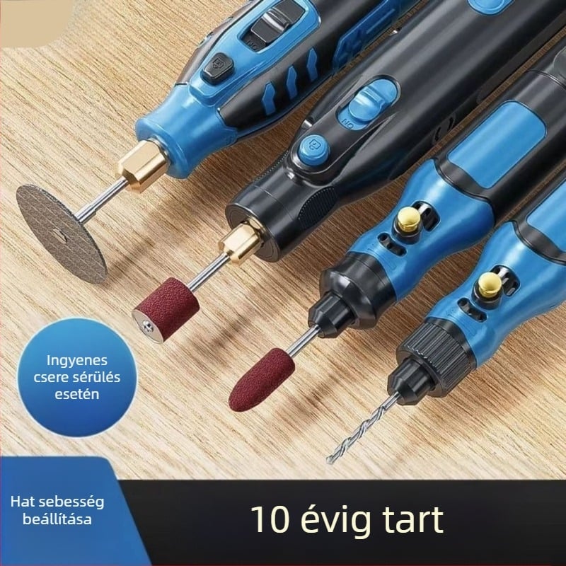 Hordozható, többfunkciós kézi elektromos csiszoló jade-hez és kőhöz – csiszolás, faragás és polírozás