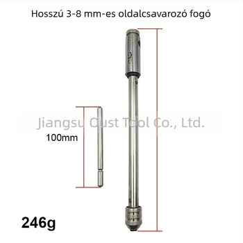 Oster Adjustable Ratchet Hand Tap Wrench, M3-M8 / M5-M12, Extended, Forward and Reverse Threading