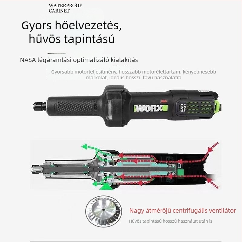 Vickers elektromos csiszoló, nagy teljesítményű gravírozó és kő polírozó eszköz