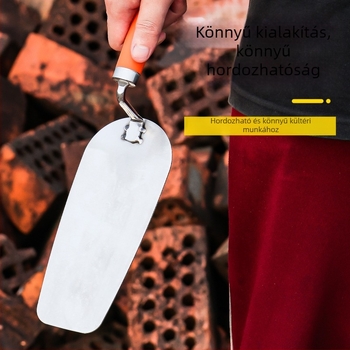 Professzionális vakolat-zidálási készlet – rozsdamentes acél pengék, vastag pengével, vakoláshoz, tömítéshez és gletteléshez