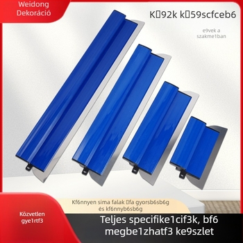 Glettelő spatula rozsdamentes acélból falak egyengetésére és vakolására (cement, glettelés)