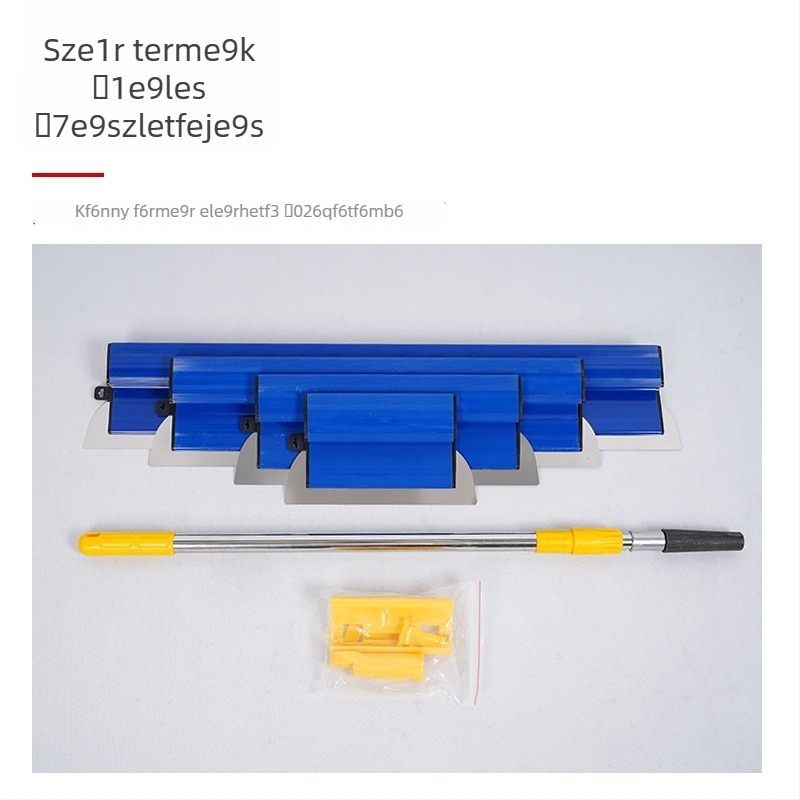 Glettelő spatula rozsdamentes acélból falak egyengetésére és vakolására (cement, glettelés)