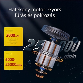 Deli Li-ion akkumulátoros elektromos csiszoló, jáde gravírozó gép, sebességszabályozás, polírozás és vágás, 130W, 380V