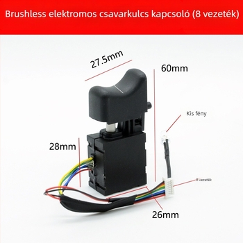 Dayi 2106 Brushless Elektromos Csavarhúzó Kapcsolóvezérlő Alaplap, Változó Sebesség Kapcsoló, Műanyag