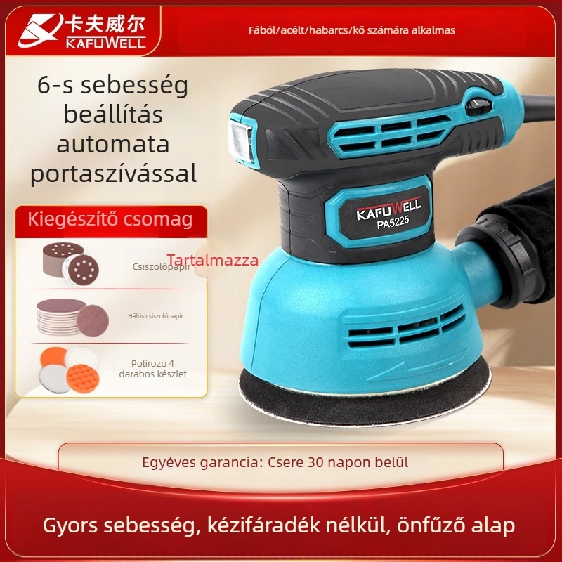 Kafwell Elektromos csiszoló- és polírozógép a faipar számára