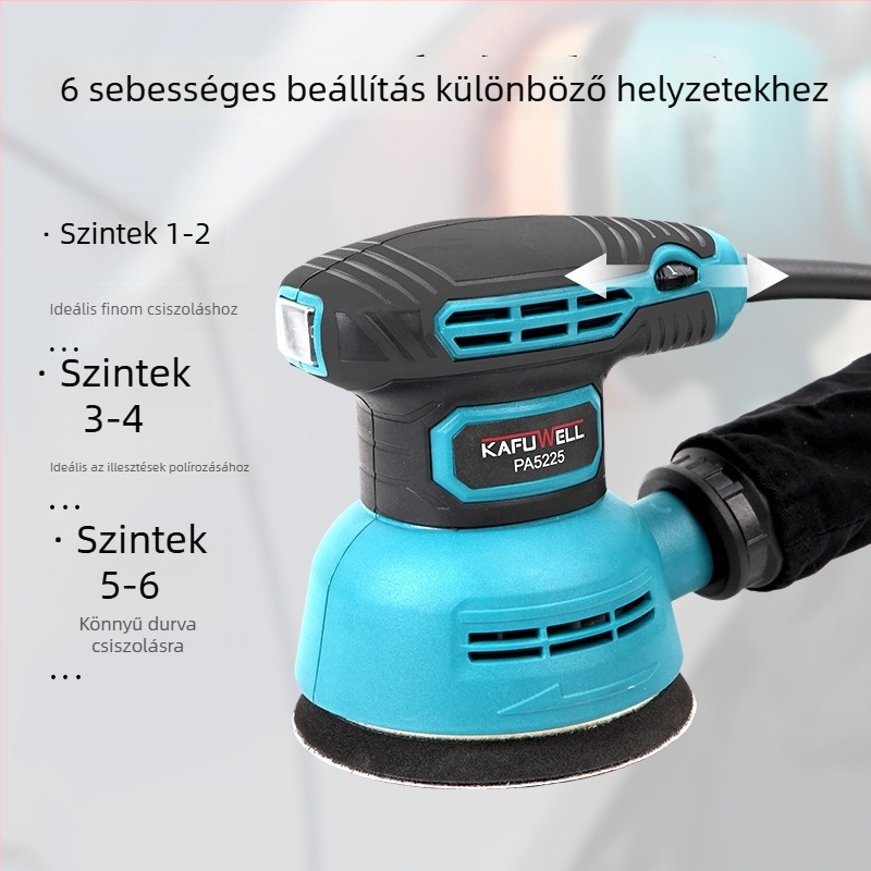 Kafwell Elektromos csiszoló- és polírozógép a faipar számára
