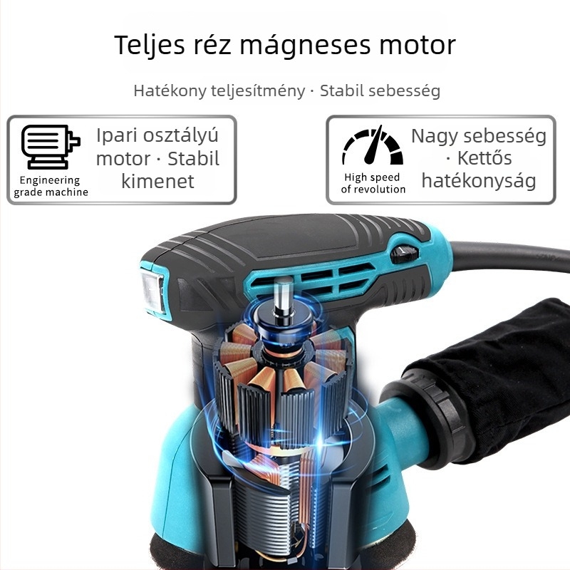 Kafwell Elektromos csiszoló- és polírozógép a faipar számára