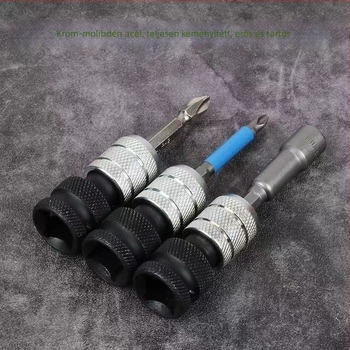 Elektromos csavarkulcs adapter – univerzális kiegészítők, teleszkópos elasztikus hüvely, márka Lm, anyag: króm-molibden acél