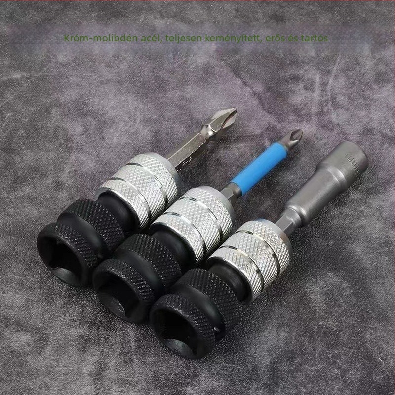 Elektromos csavarkulcs adapter – univerzális kiegészítők, teleszkópos elasztikus hüvely, márka Lm, anyag: króm-molibden acél