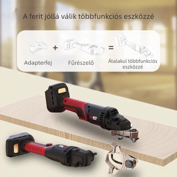 Sarokcsiszoló — univerzális famegmunkáló eszköz, többfunkciós elektromos maró átalakító fej és elektromos dalt kés