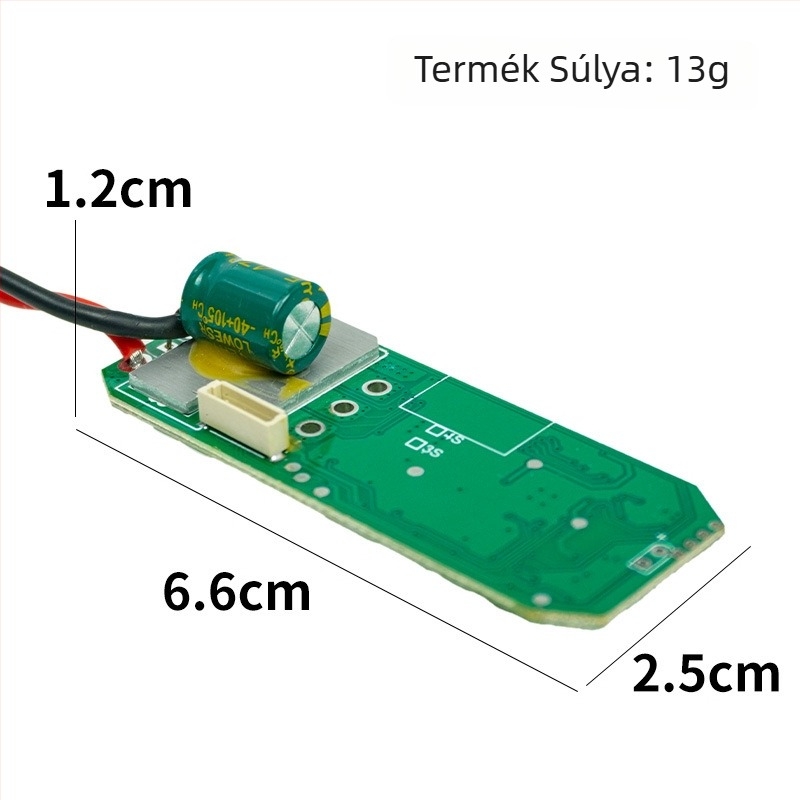Jingtuo 16.8V brushless Li-ion fúró/csavarozó hűtő- és meghajtópanellel