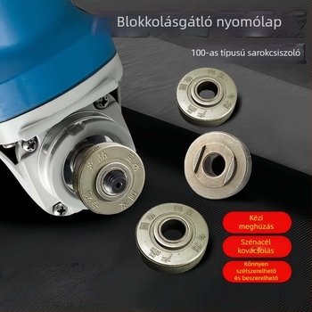 akadálymentesítő nyomólemez szögcsiszolóhoz – univerzális frissítés típus 100, kulcs nélkül