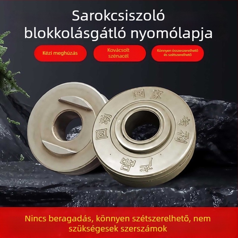 akadálymentesítő nyomólemez szögcsiszolóhoz – univerzális frissítés típus 100, kulcs nélkül