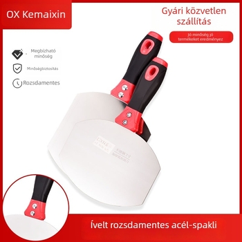 Rozsdamentes acél ívelt kaparó dekoratív vakolat bevonathoz – Komuxin Curved scraper sorozat