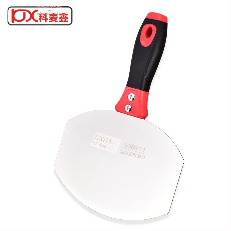 Rozsdamentes acél ívelt kaparó dekoratív vakolat bevonathoz – Komuxin Curved scraper sorozat