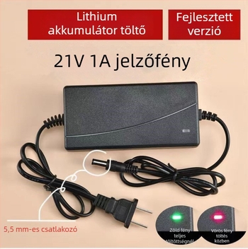 QITA 21V univerzális gyors töltő akkumulátoros szerszámokhoz — műanyag ház