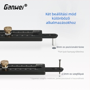 CNC alumínium ötvözetű frezési alap trimminghez, kör alakú nyílás gitárhangszóróhoz — faipari szerszám